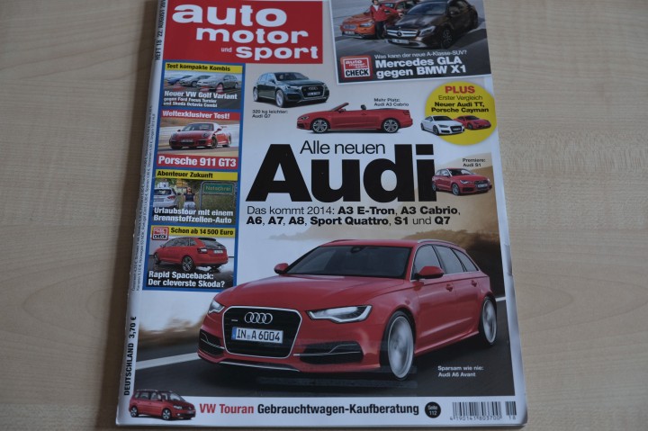 Deckblatt Auto Motor und Sport (18/2013)